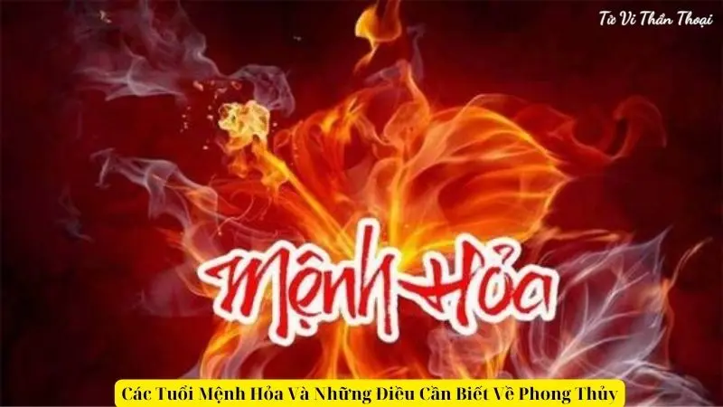 Các Tuổi Mệnh Hỏa Và Những Điều Cần Biết Về Phong Thủy